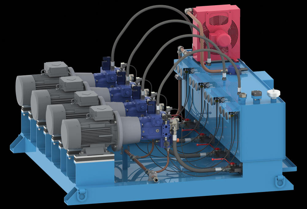 Hydraulic HPU, Lube oil, Filteration systems